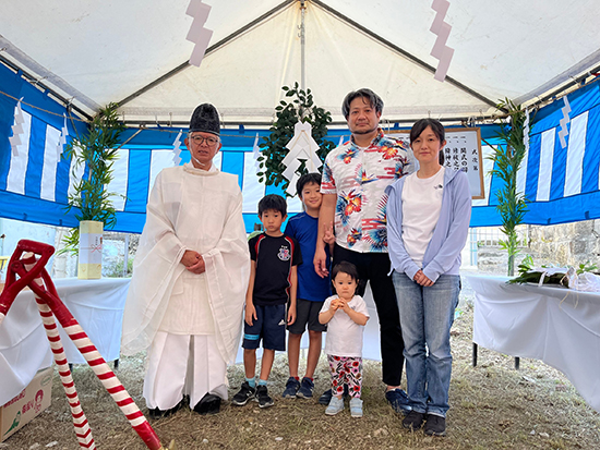 沖縄県那覇市T様邸　地鎮祭を執り行いました