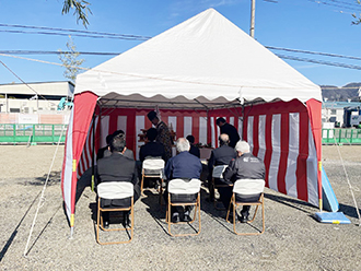 株式会社ミツワ丹波支店様　地鎮祭を執り行いました